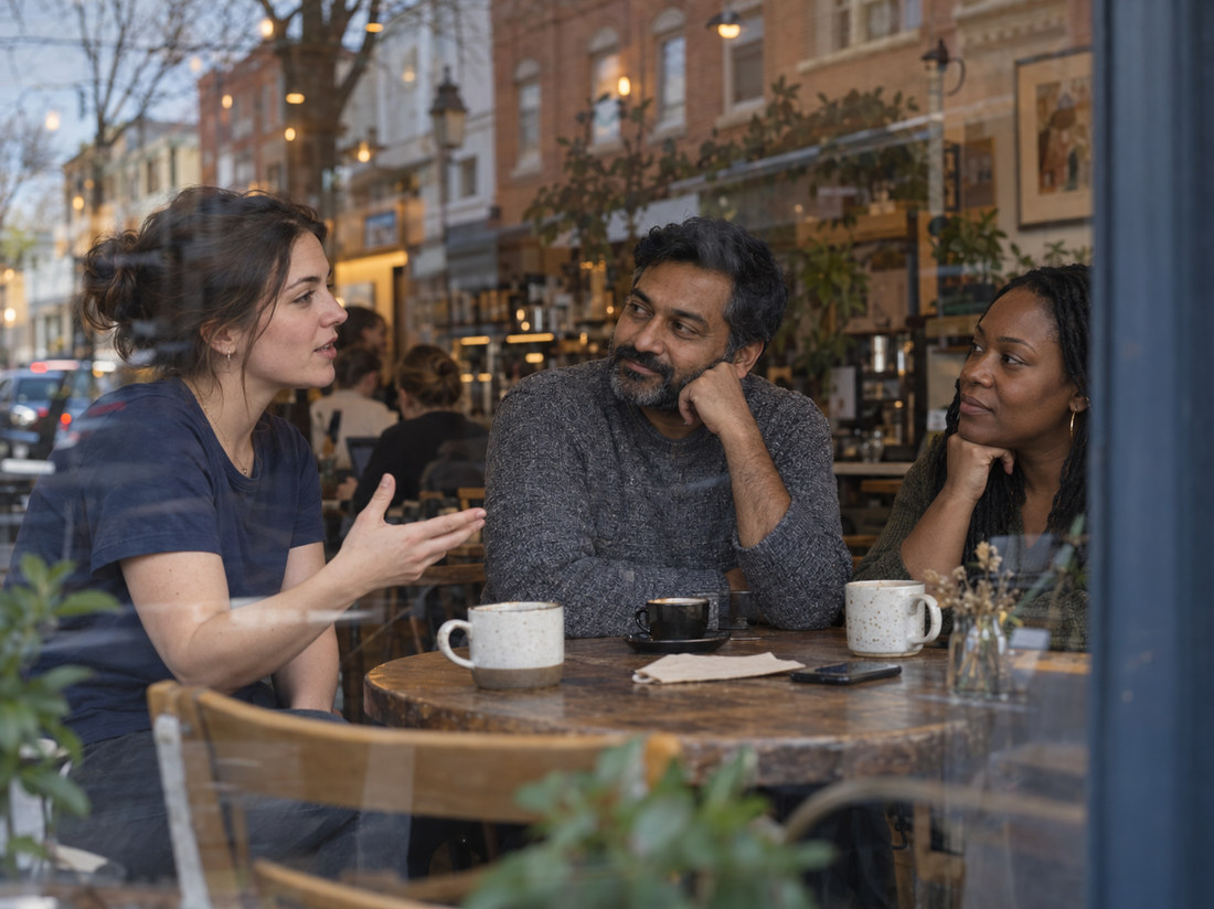 Coffee and conversation