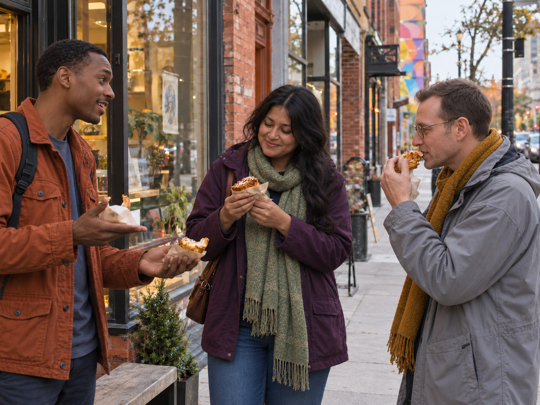 Old East Village public art and food outings